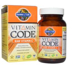 Garden of Life, Vitamin Code, Raw Vitamin C, 60 Vegan Caps